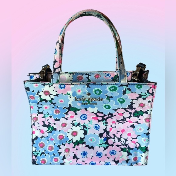 Kate Spade Watson Lane Daisy Garden Sam Satchel- 25th Anniversary Collection - Picture 2 of 12